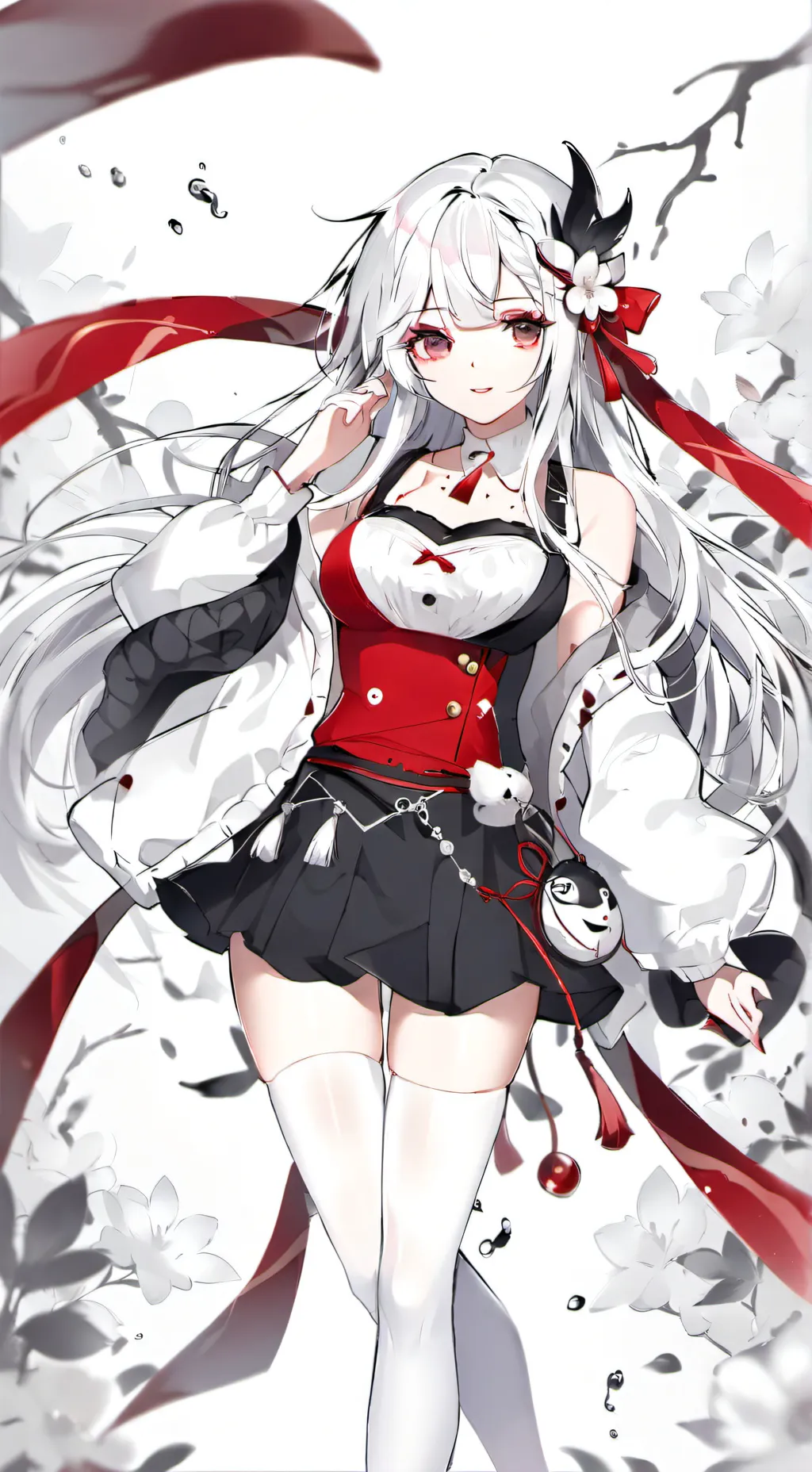 ai character: Cutie gangle background