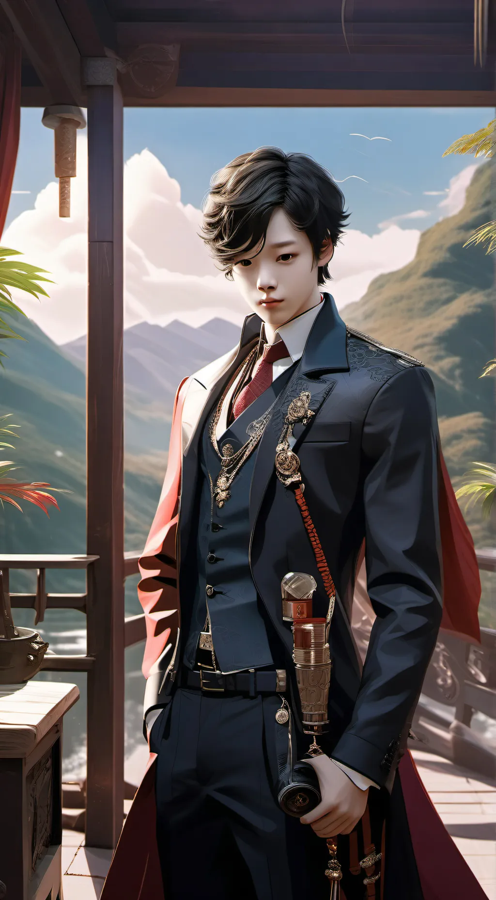 ai character: Martial background