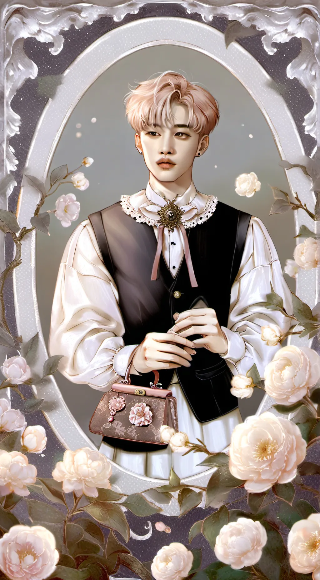 ai character: Bangchan  background