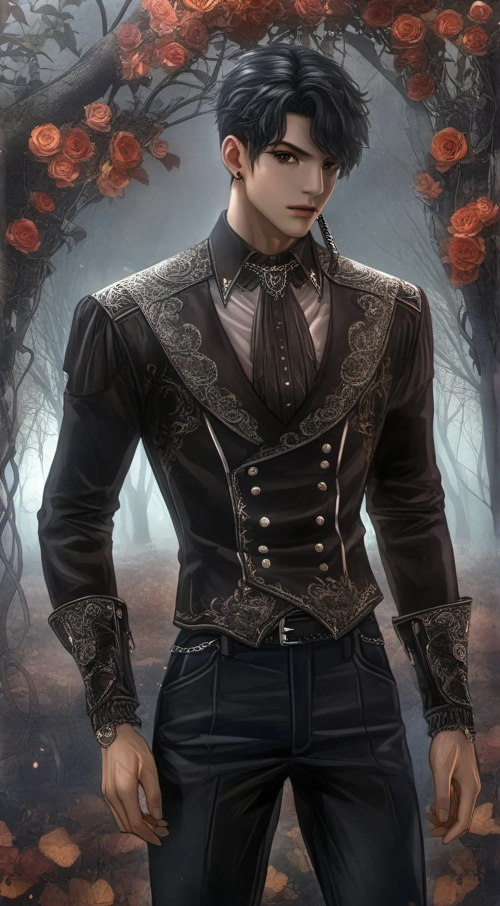 ai character: Max background