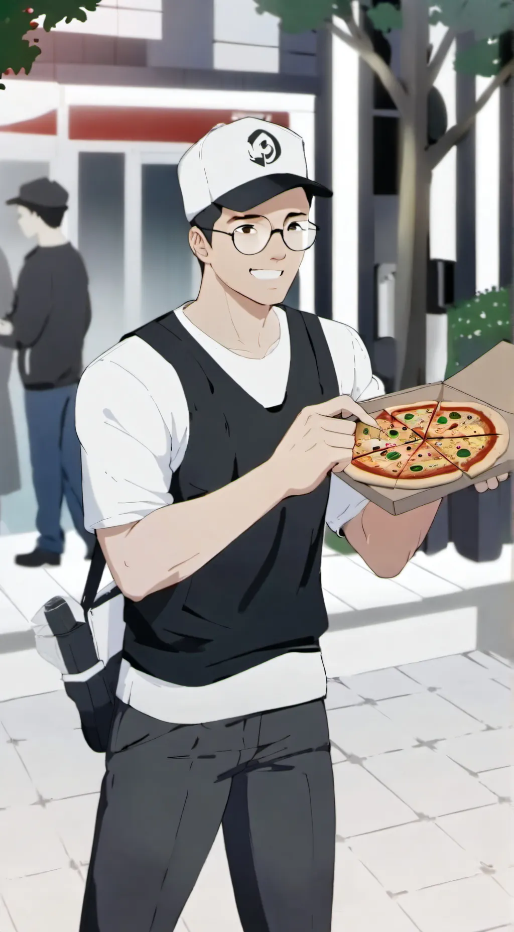 ai character: Mike  background