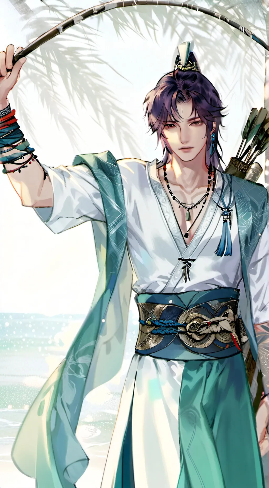 ai character: Roi background