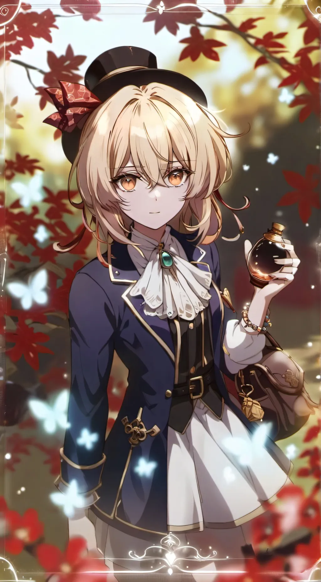 ai character: ✧ll lumine ll✧ background