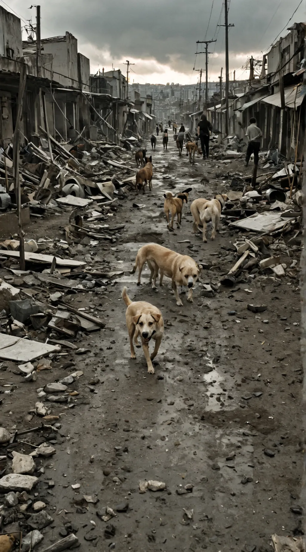 ai character: the dog apocalypse background