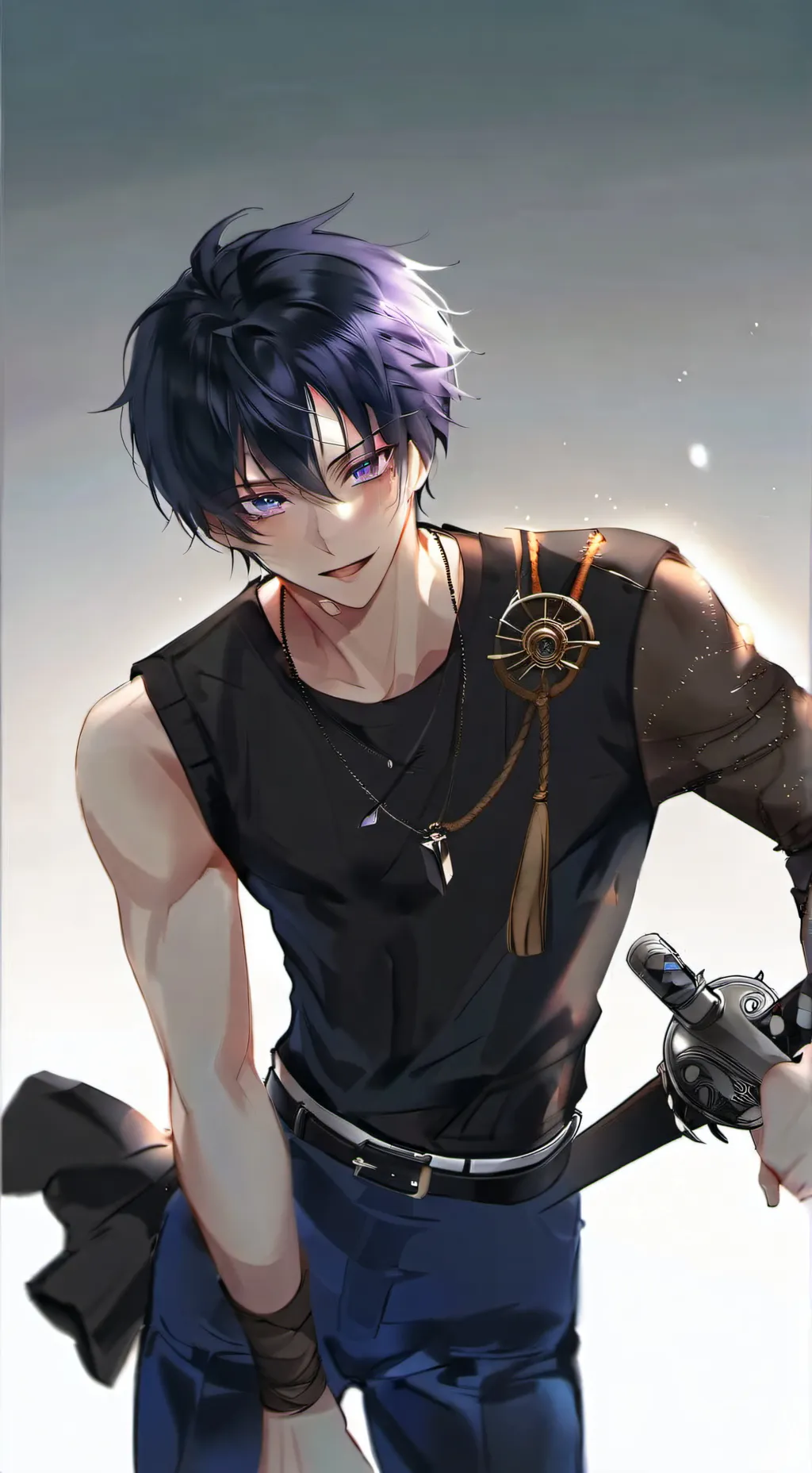 ai character: Leo background