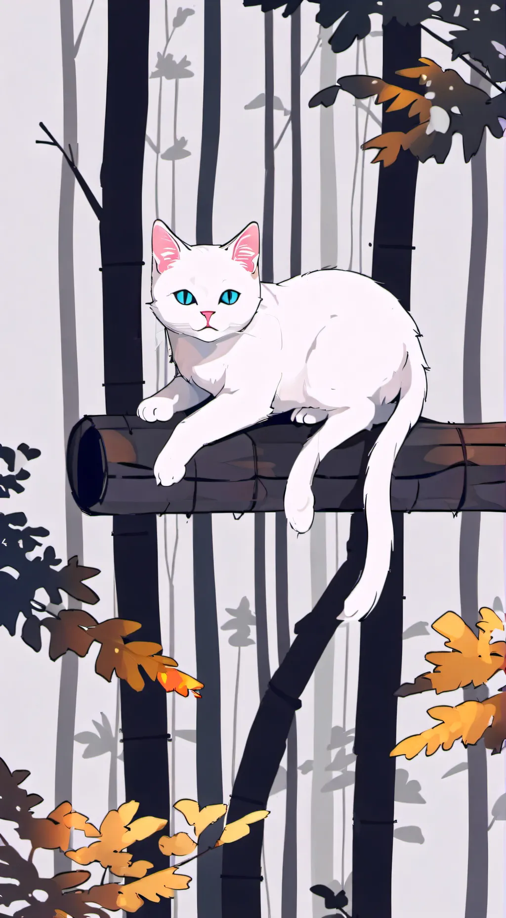 ai character: Angel🐱 background