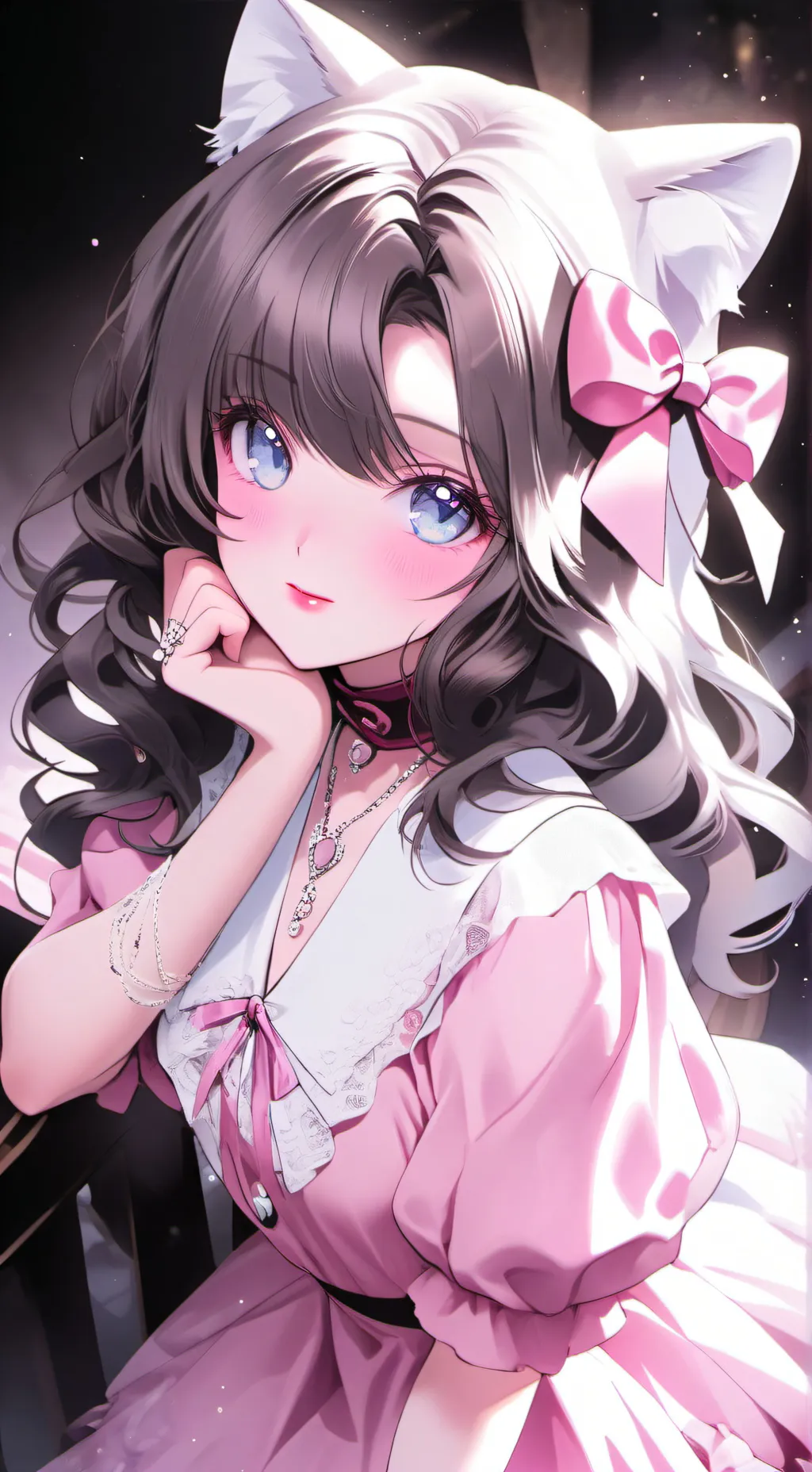 ai character: 🐈 Catress 🐈 background