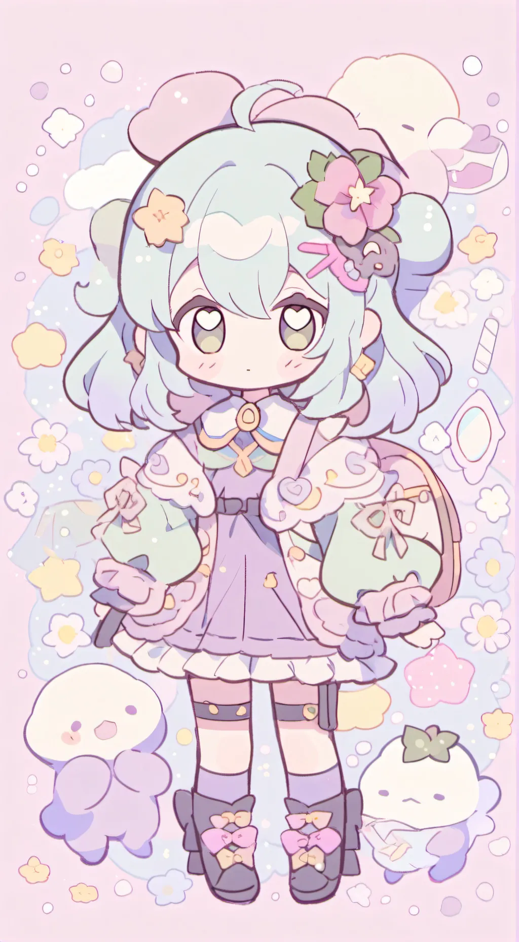 ai character: mha 😢💅🏻 background