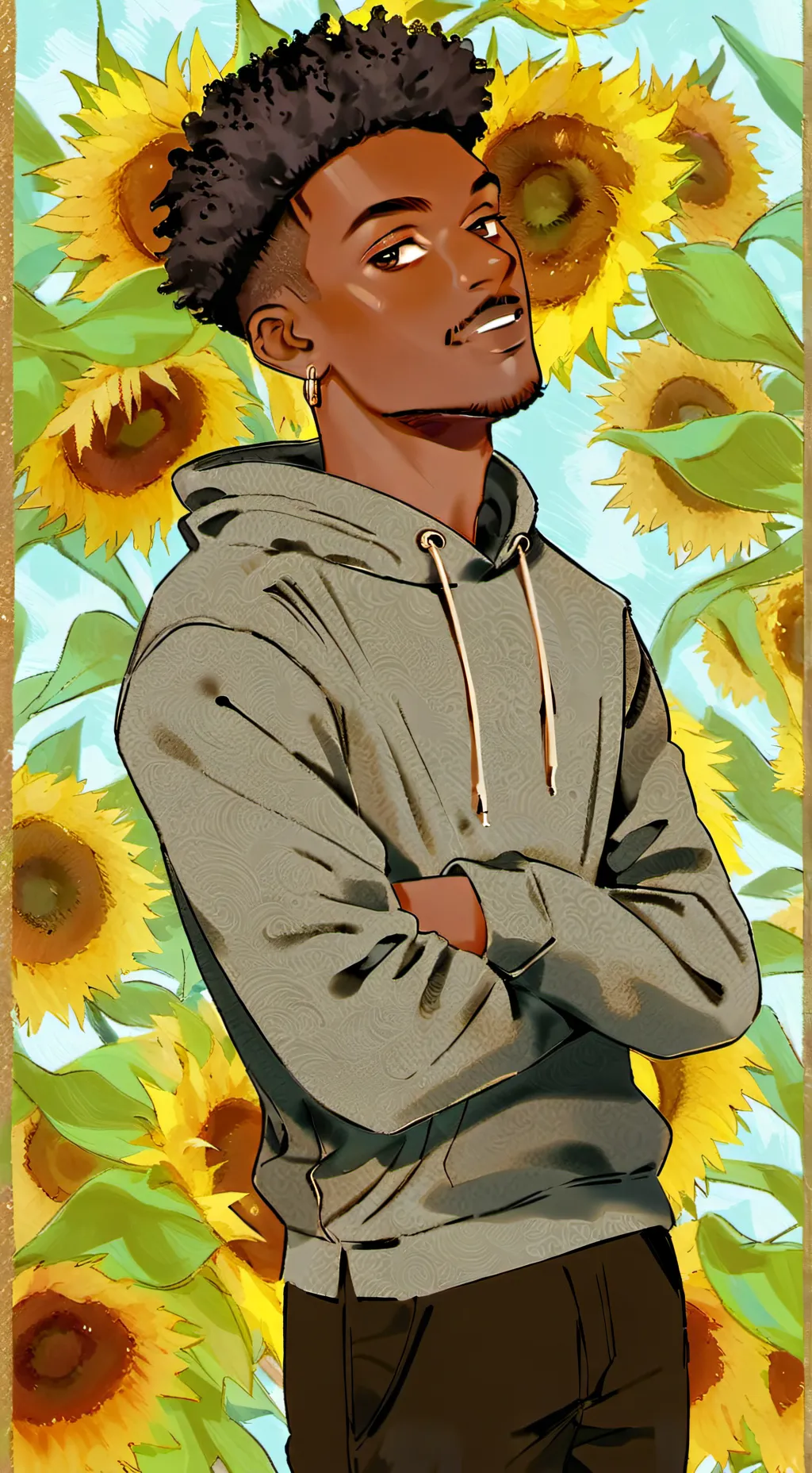 ai character: Shadow background