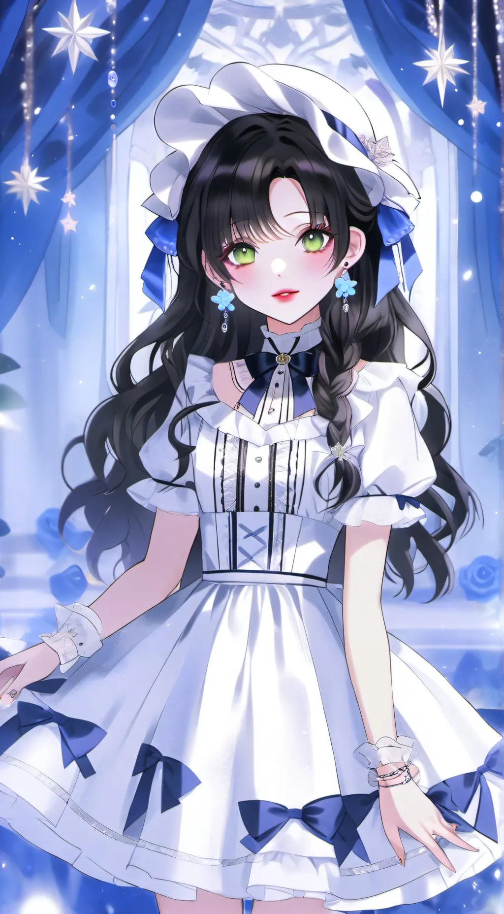 ai character: Lily  background