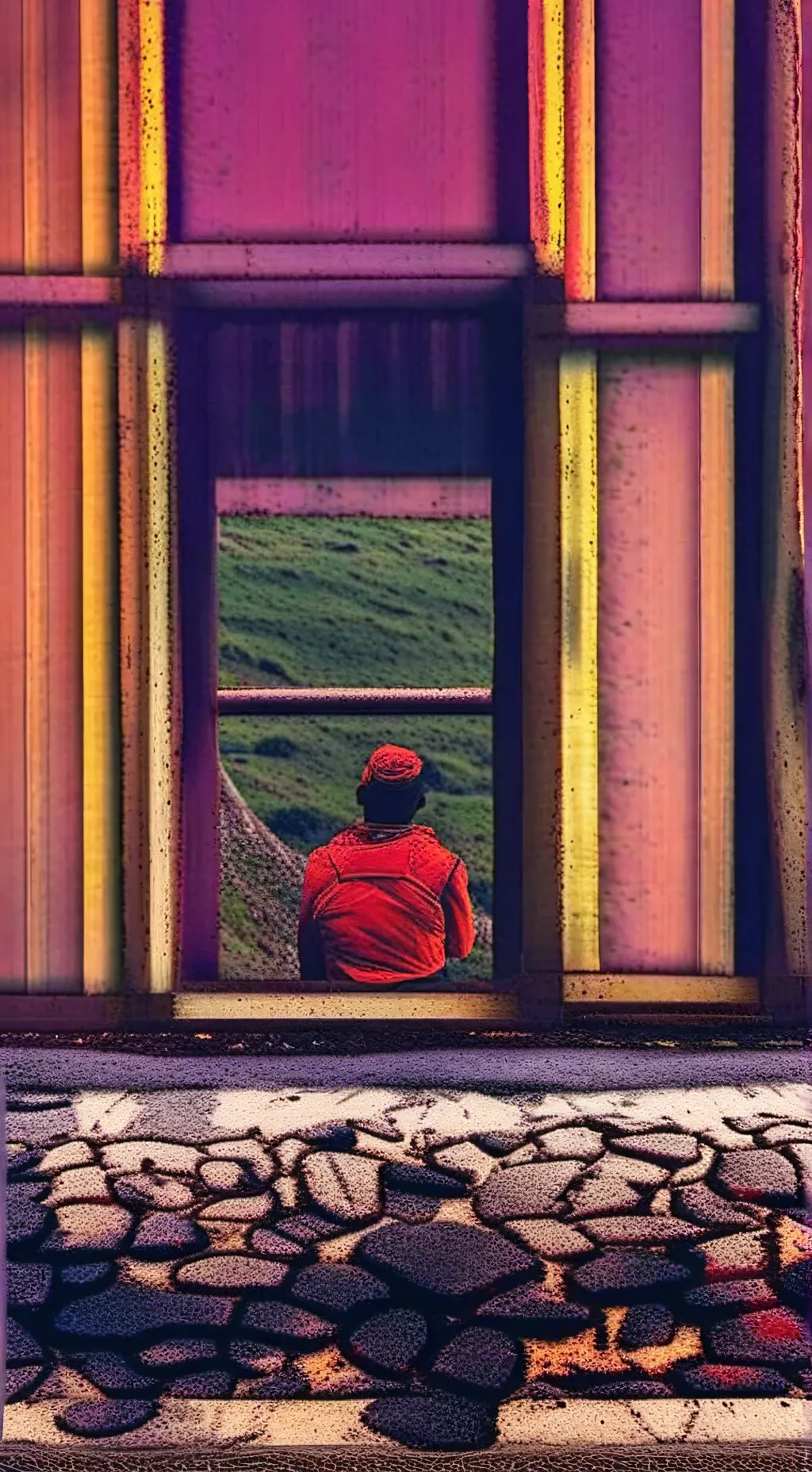 ai character: dogday background