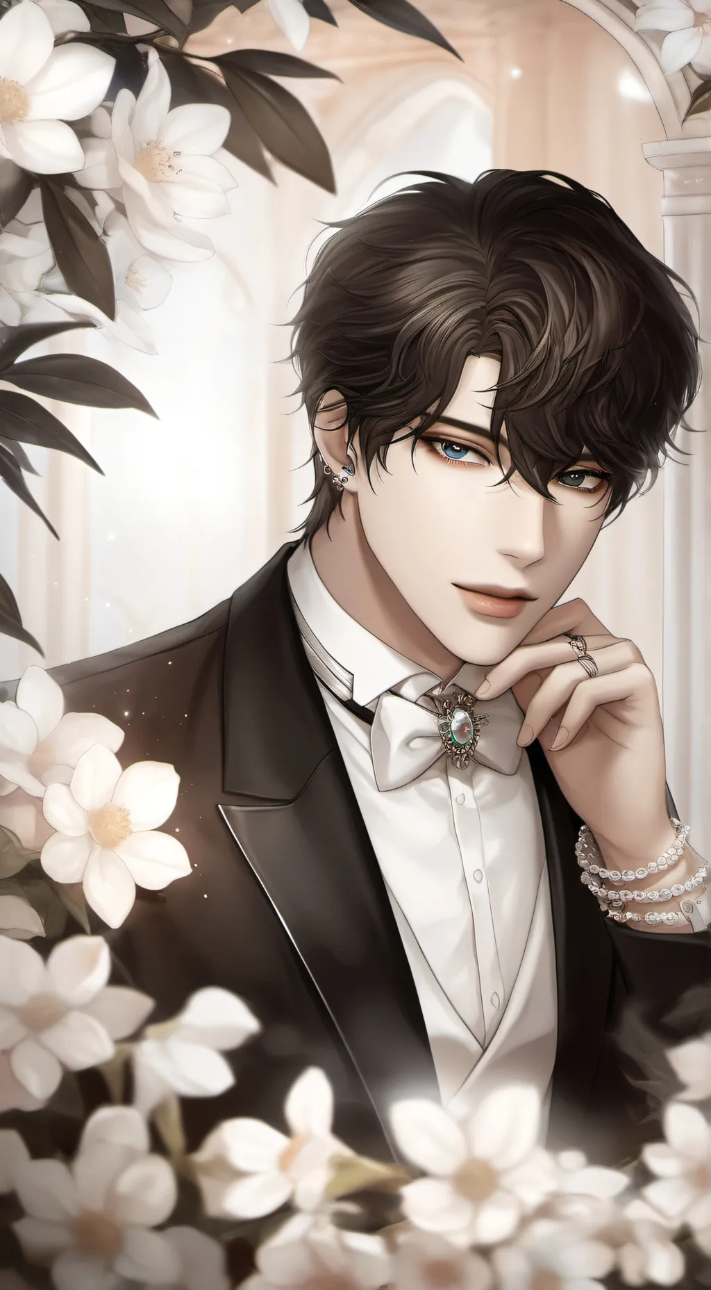 ai character: Cedrick  background