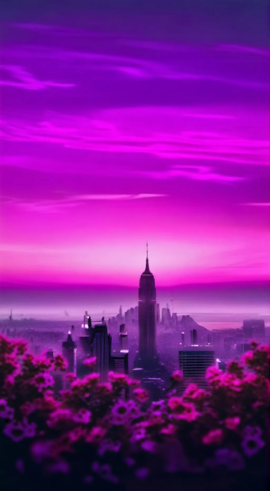 ai character: Kamijiro 💜💛 background