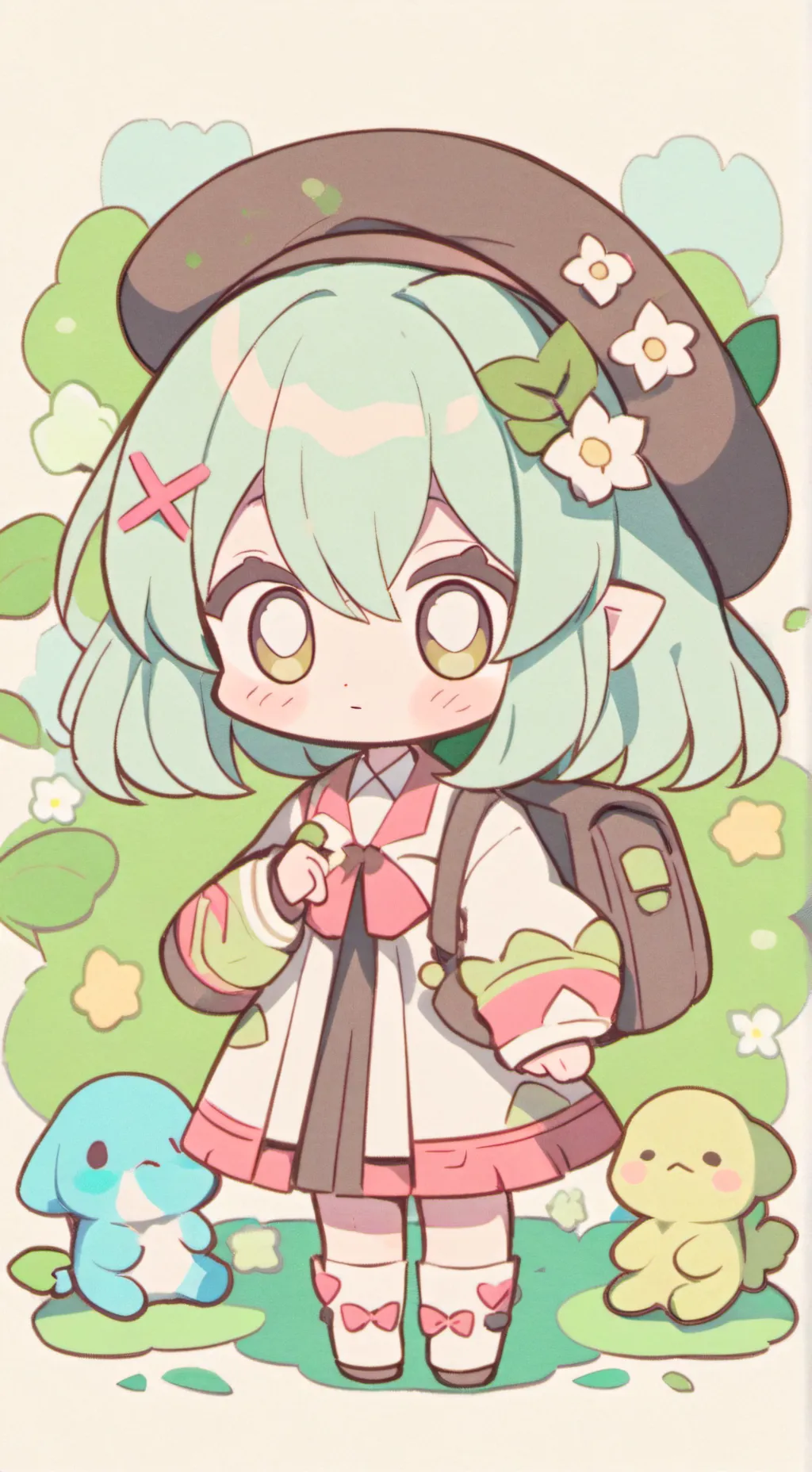 ai character: DW Bassie Breaks background