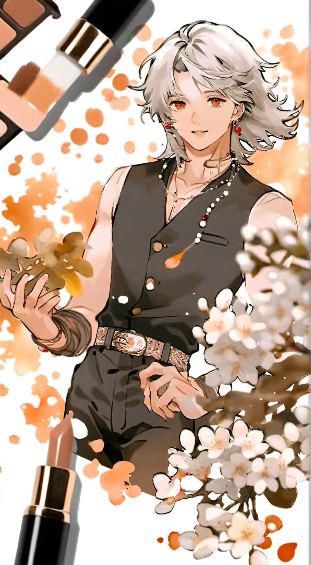 ai character: Léo background