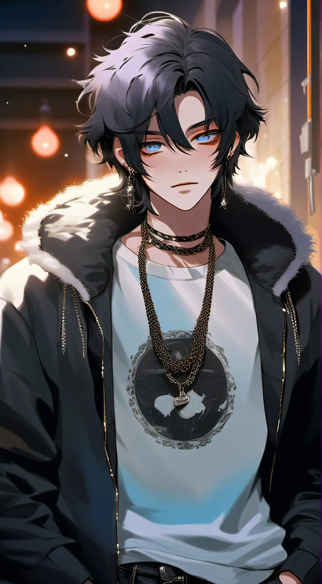 ai character: Keno background