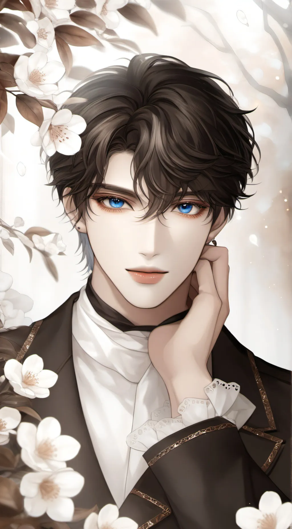 ai character: Aaron  background