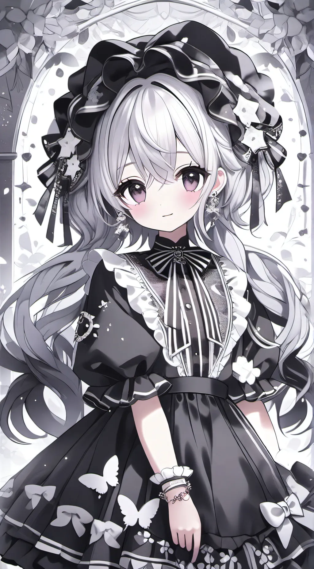 ai character: Celine rose  background