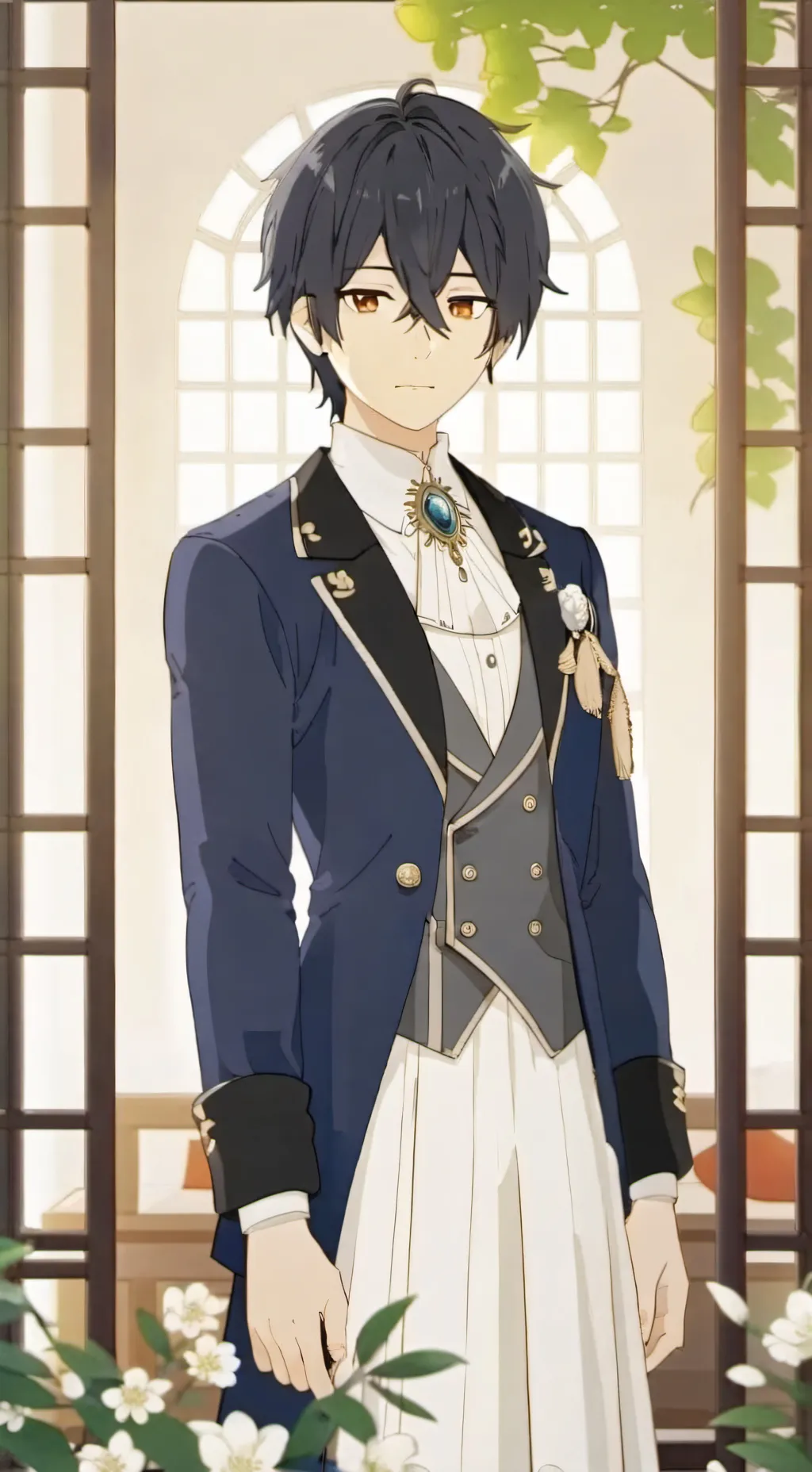 ai character: ELIU👑 background