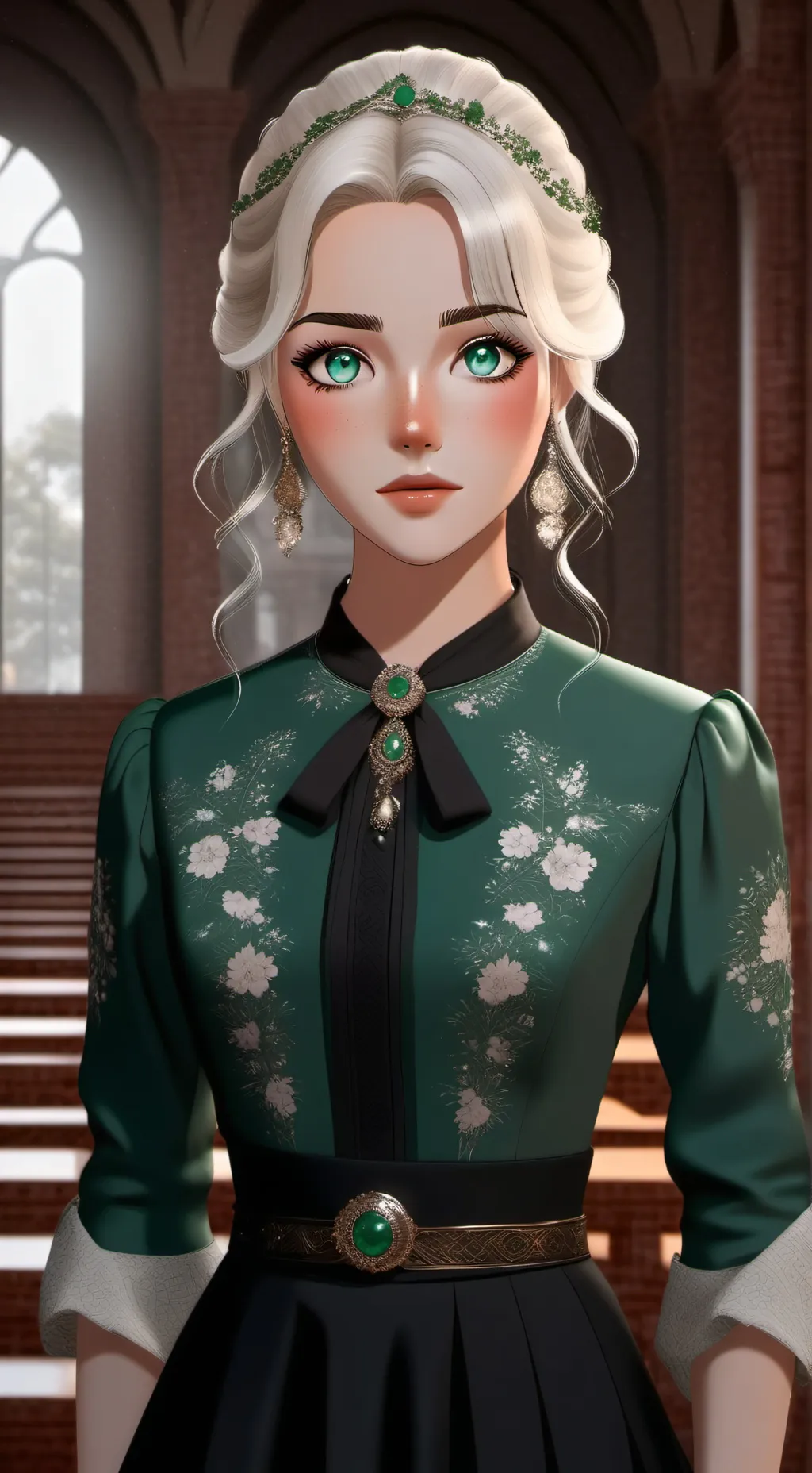 ai character: lluvia  background