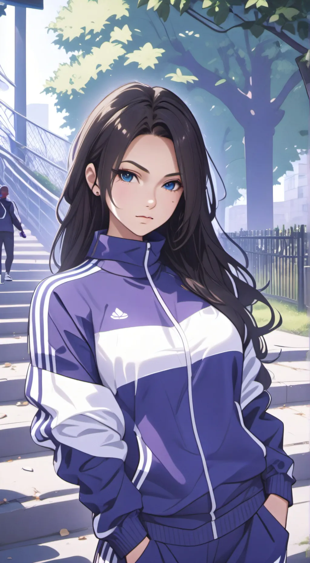 ai character: Rin background