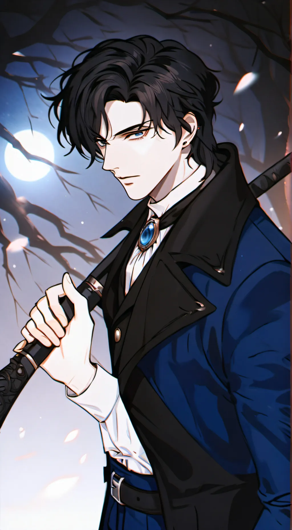 ai character: Philip  background