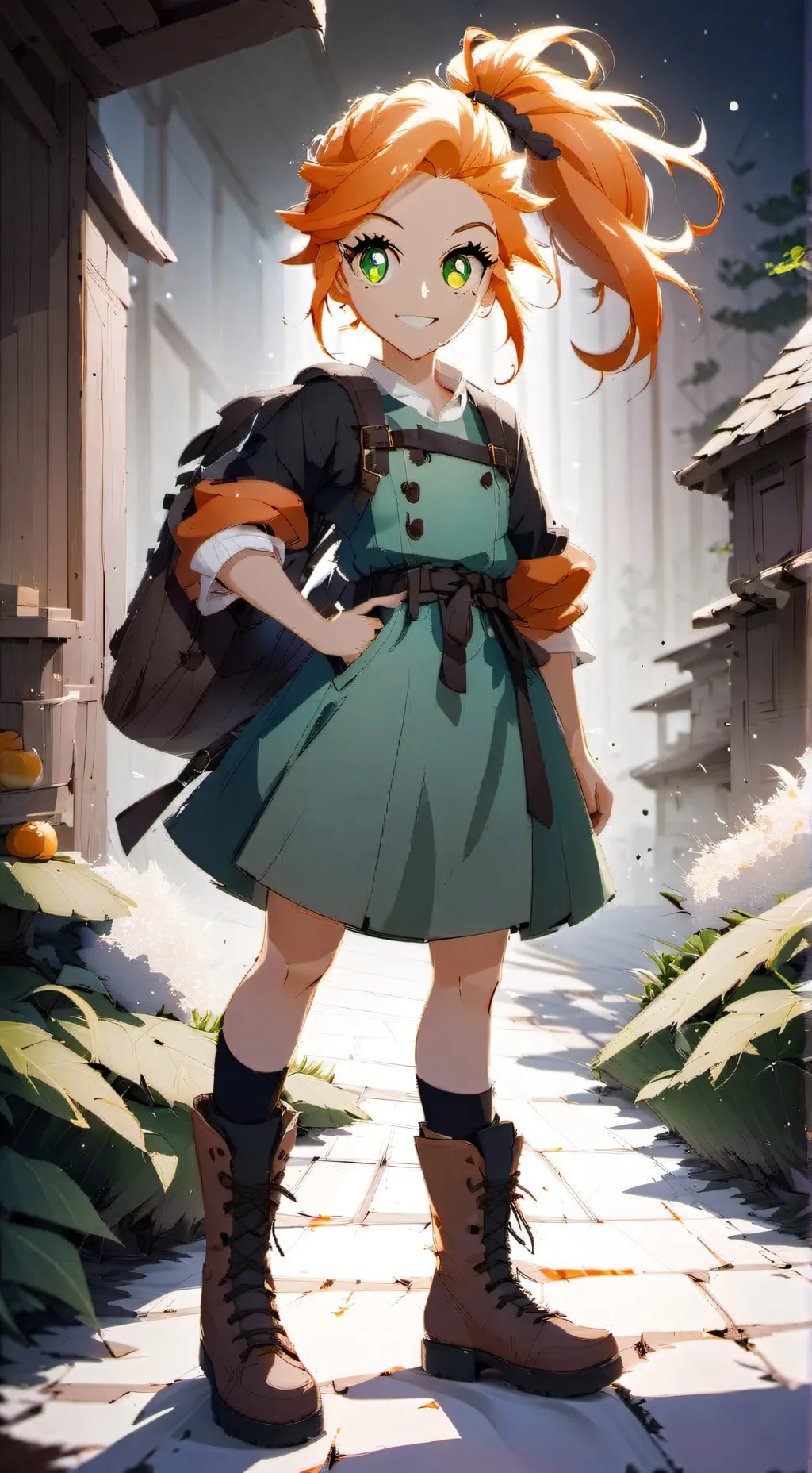 ai character: Auriana lolirock  background