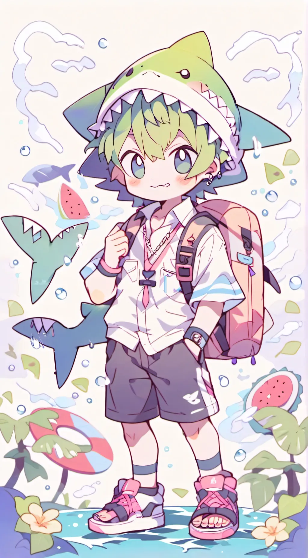 ai character: tf2 summer background