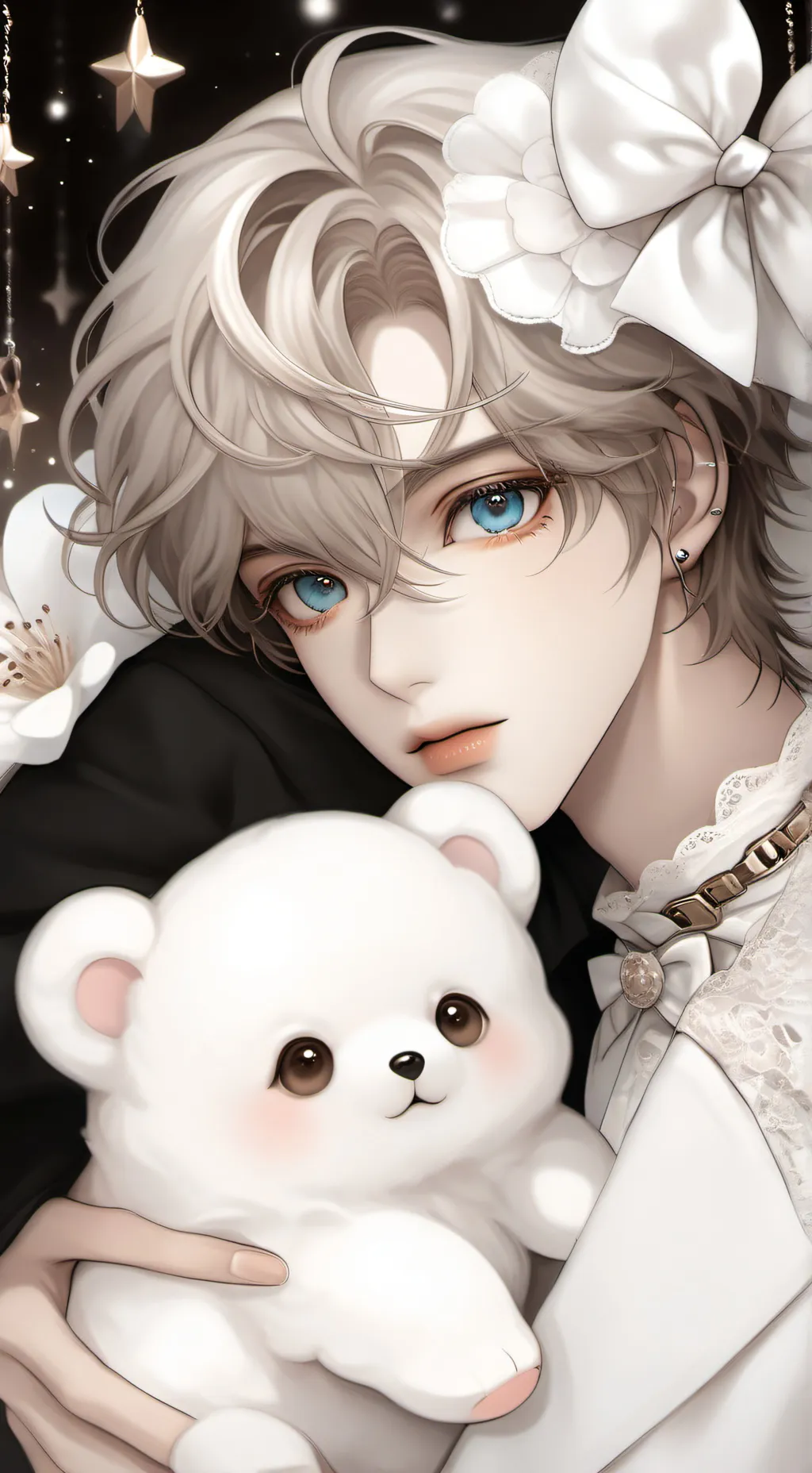 ai character: Lucas  background