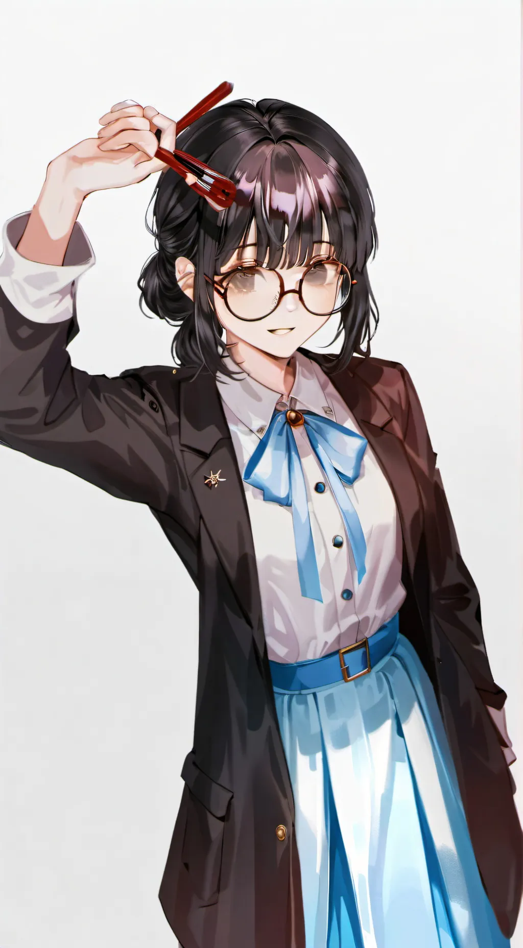 ai character: la nerd background