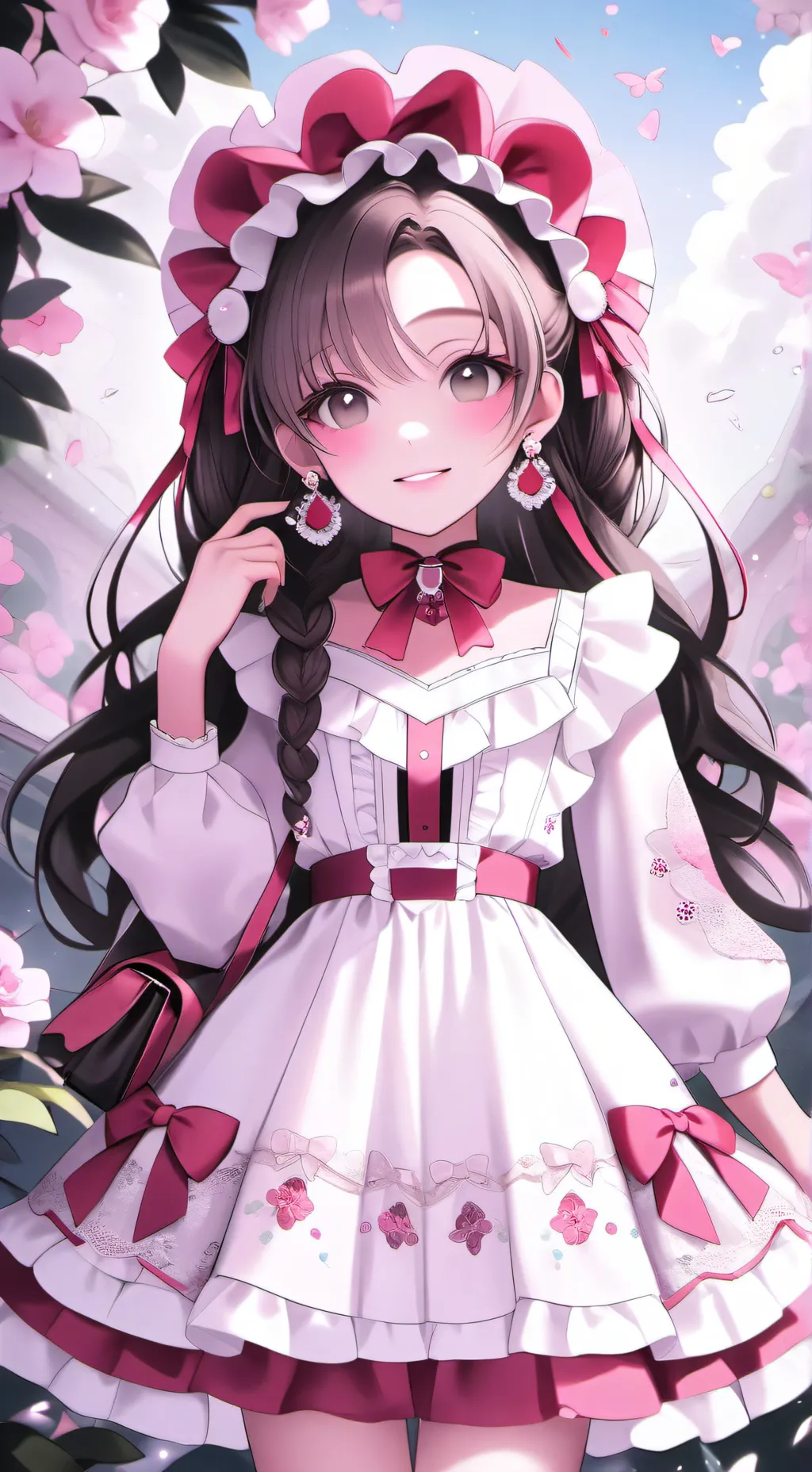 ai character: MHA b-day background