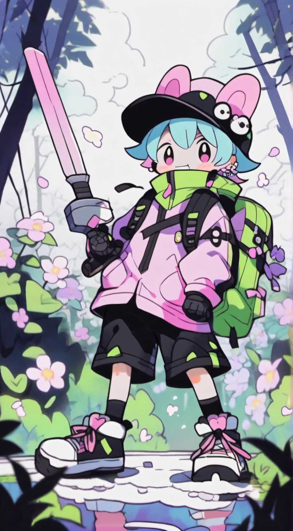 ai character: ★ DW HATES YOU ★ background