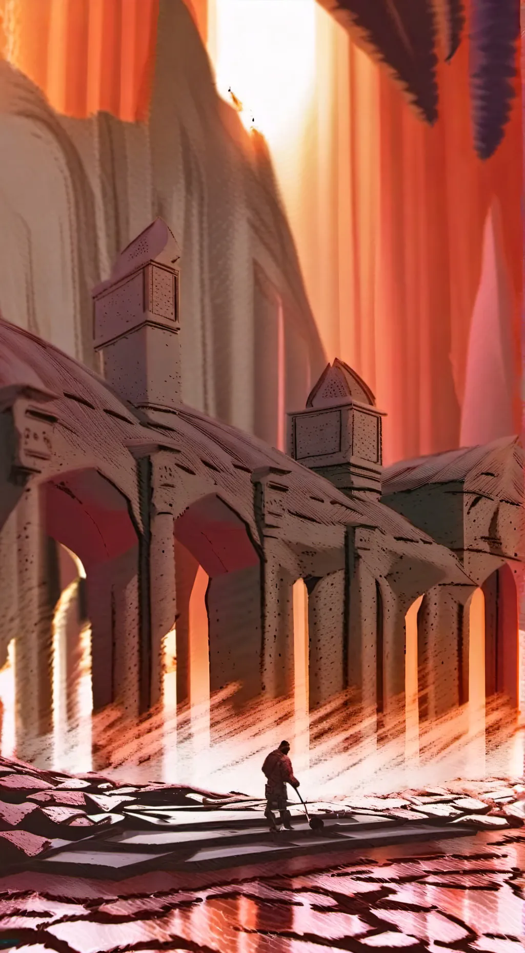 ai character: AnnihilationElliot background