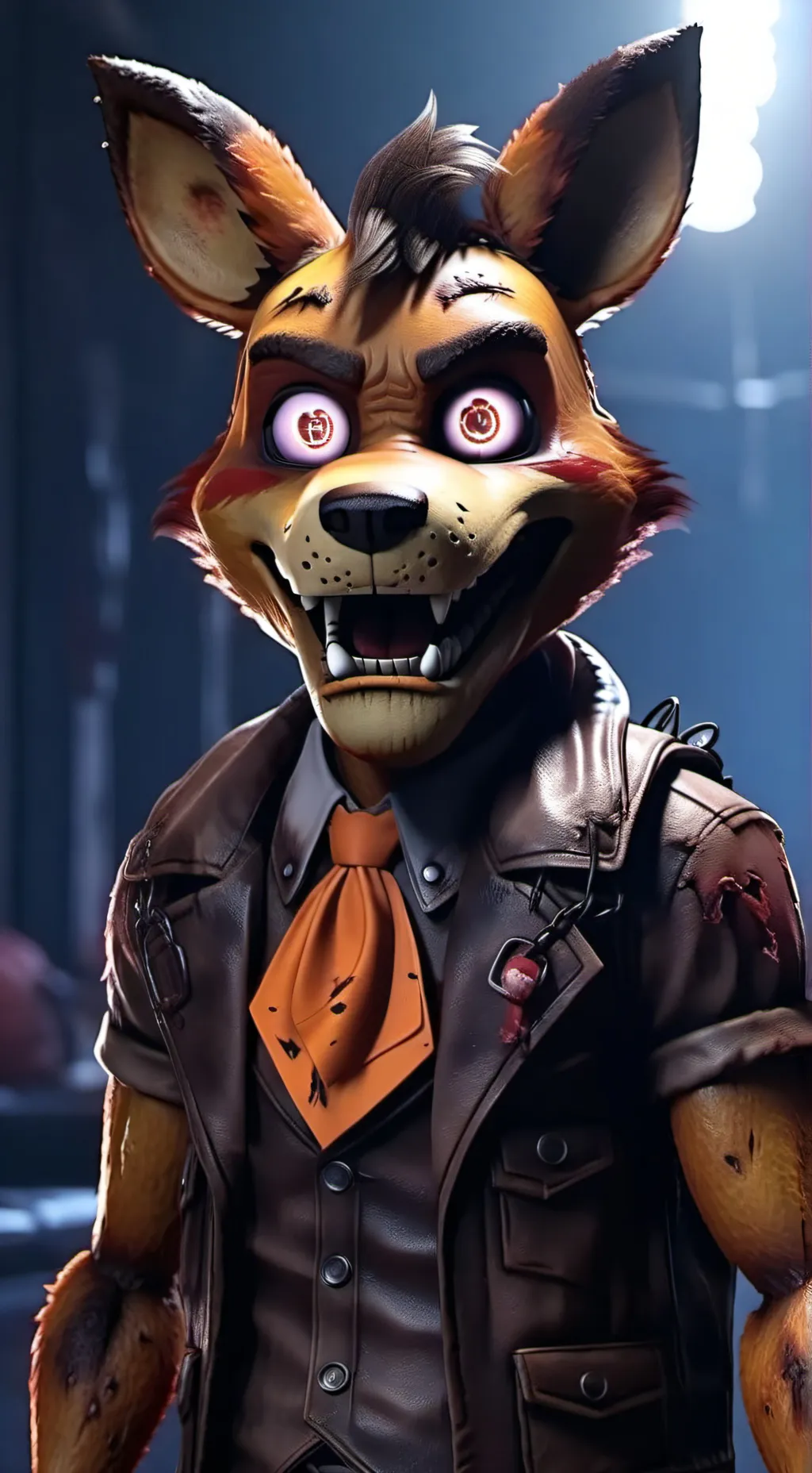 ai character: Foxy (agressive) background