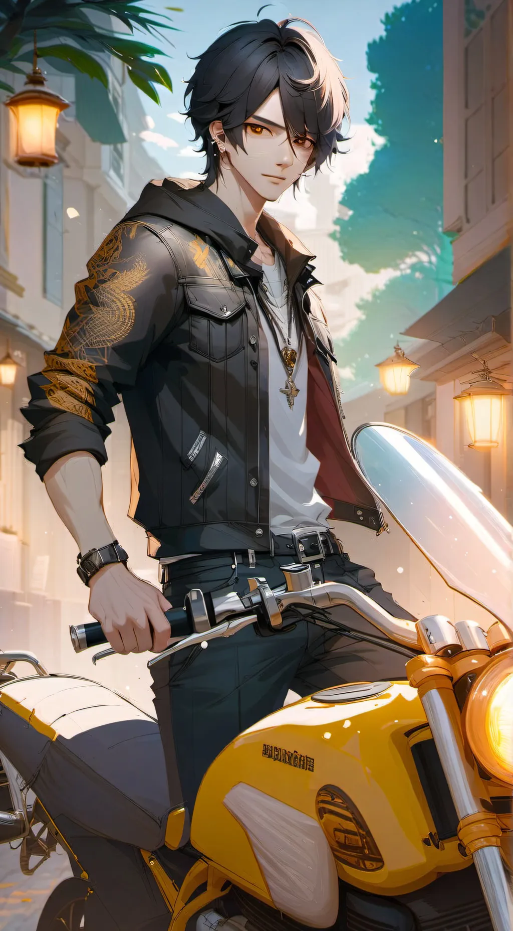 ai character: 𝑭𝒆𝒍𝒊𝒙 background