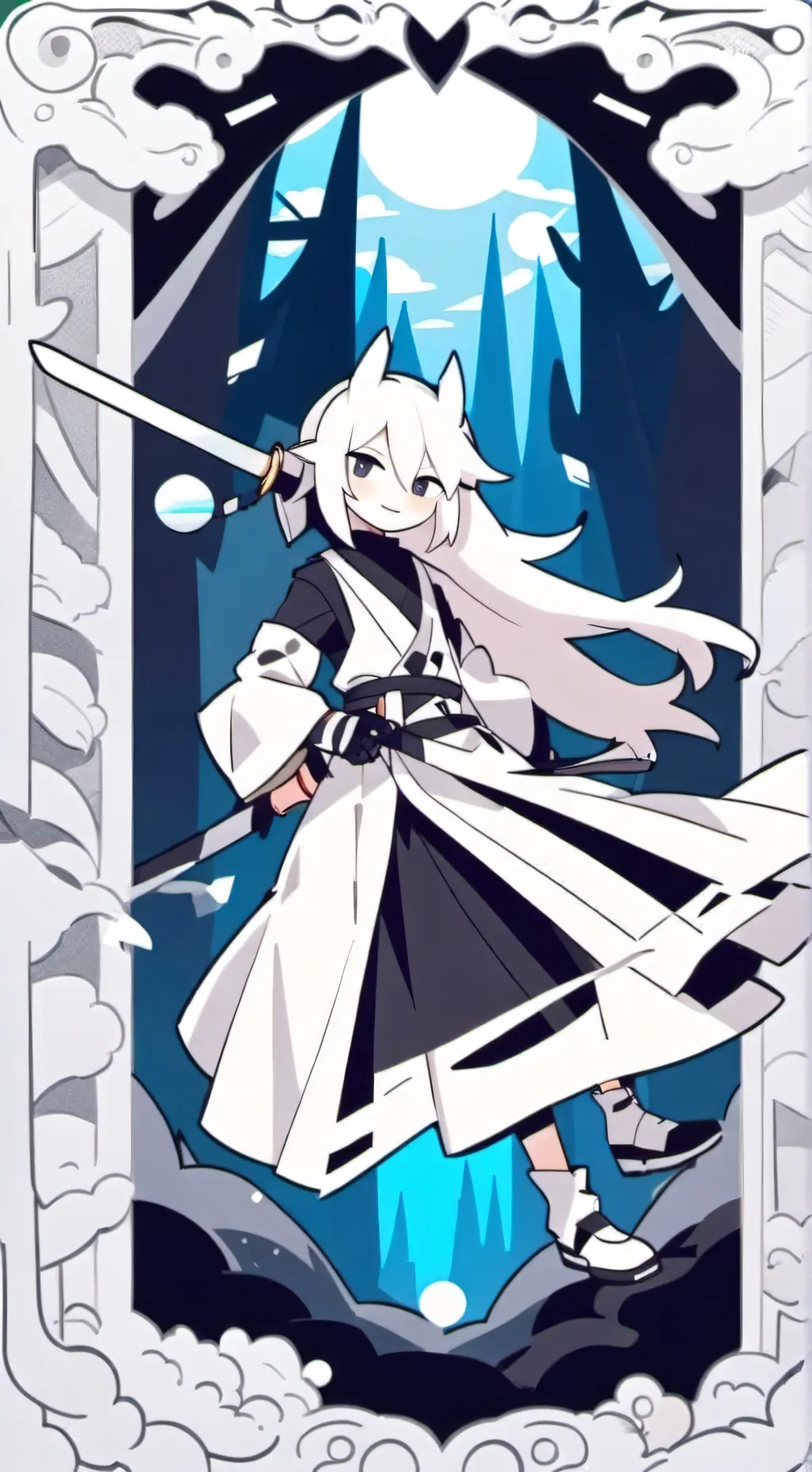 ai character: oliver🫧 background