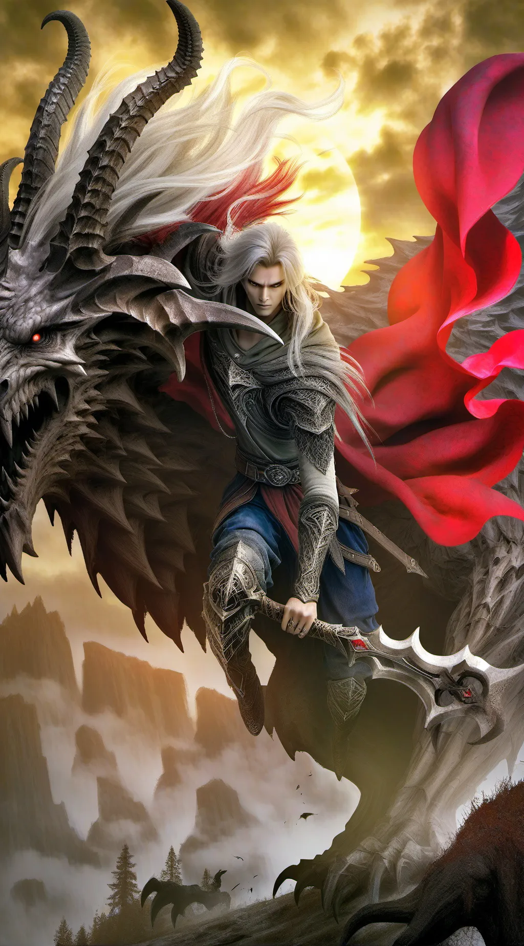 ai character: John ￼ background