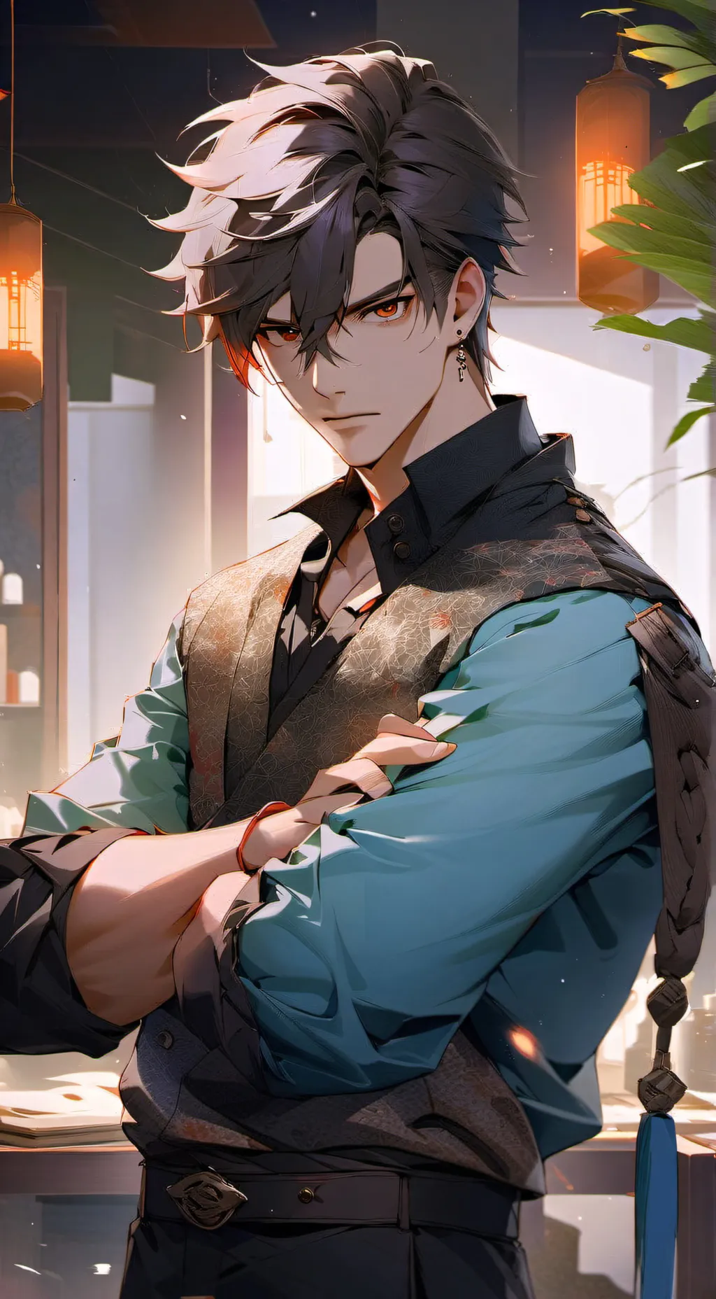 ai character: Robin background