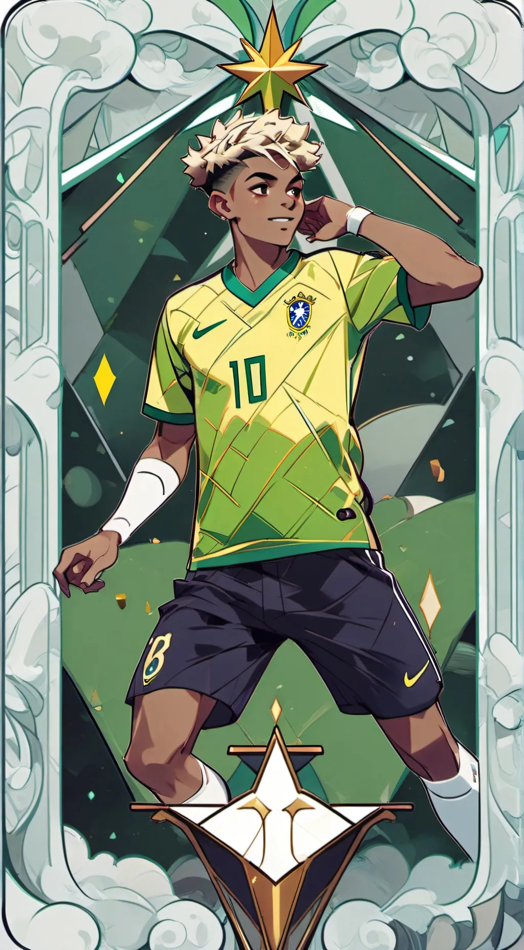 ai character: iqram jr  background