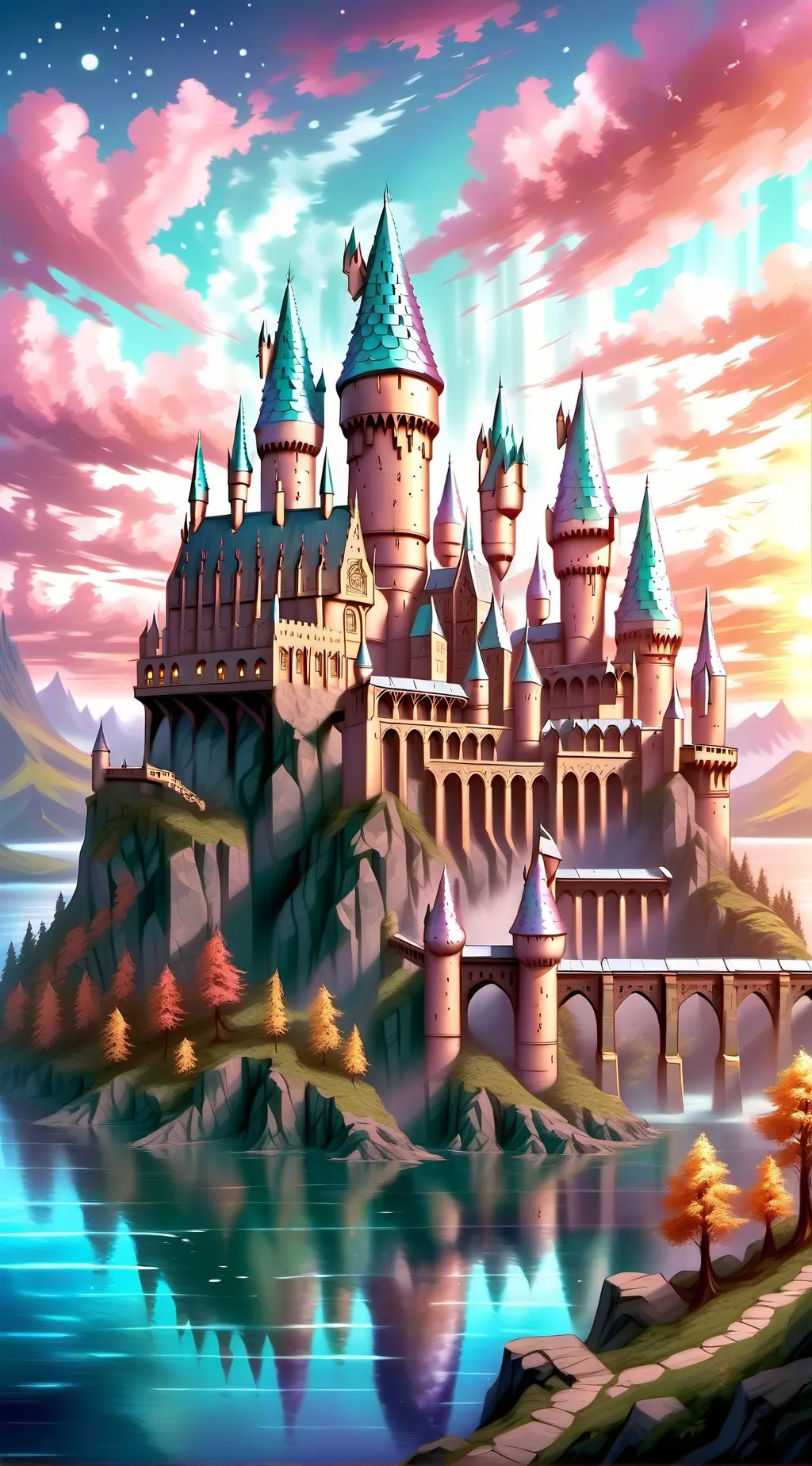 ai character: Hogywarts background