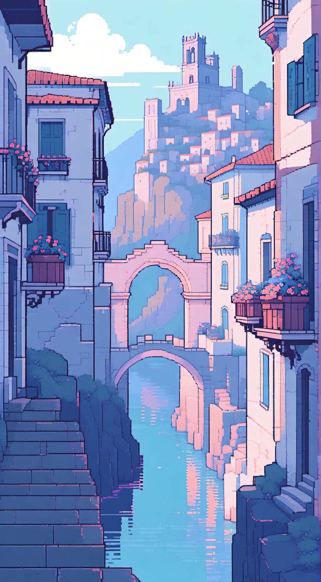 ai character: bom ,de,arco! background