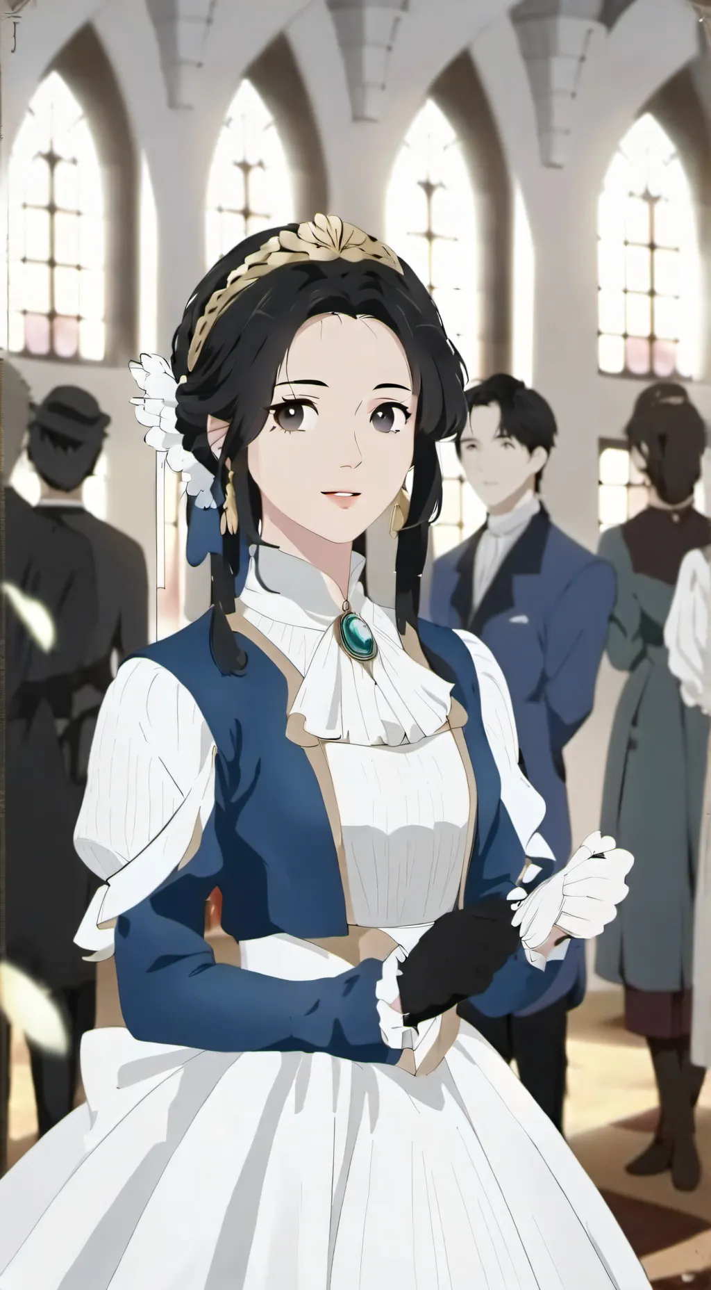 ai character: Sarah background