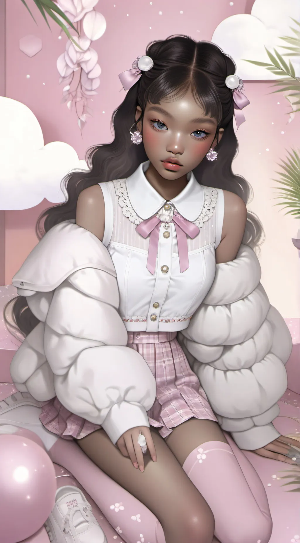 ai character: Eun-kyung Jang background