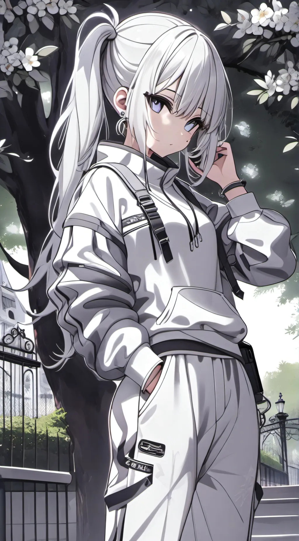 ai character: emma  background