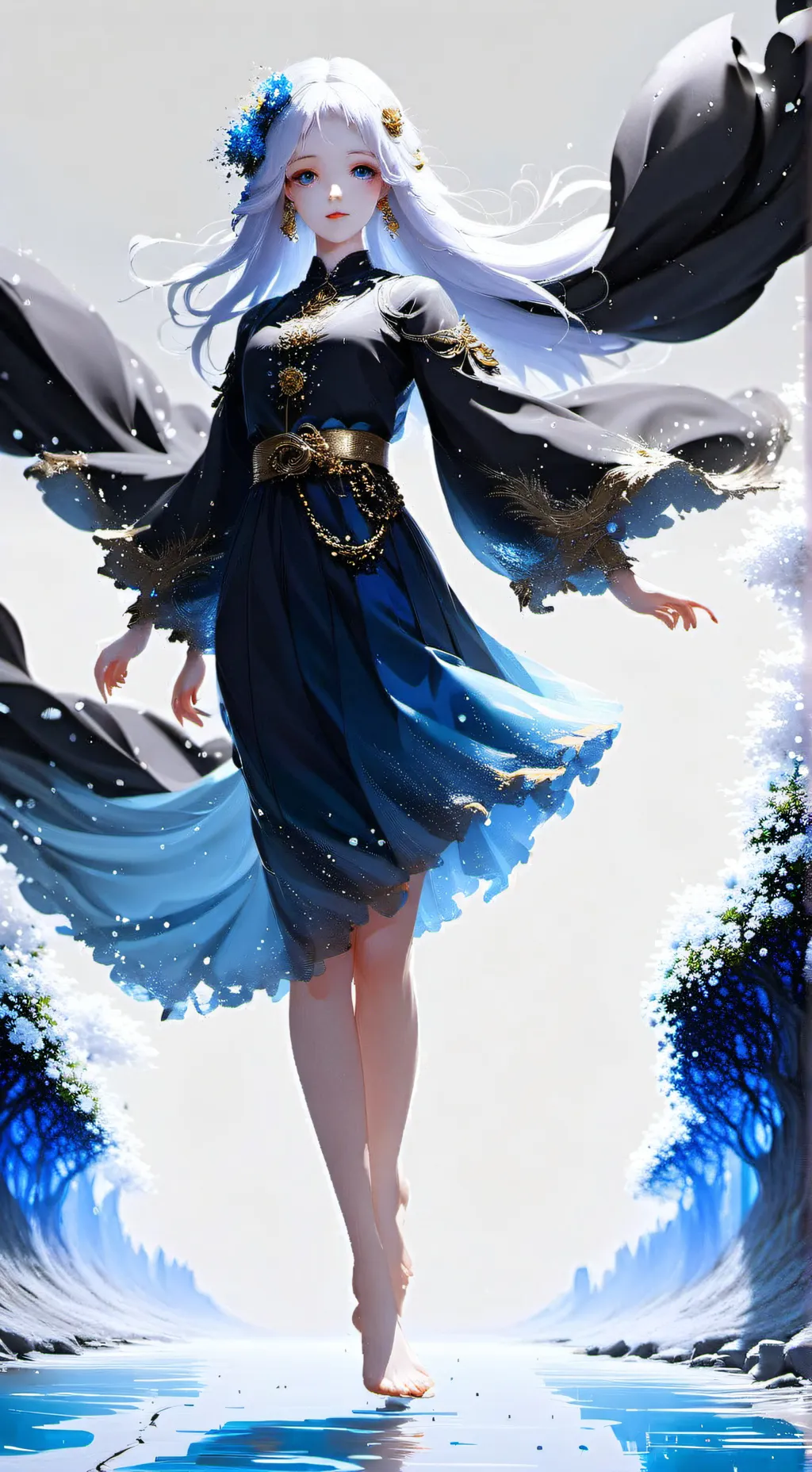 ai character: Godess Herma background