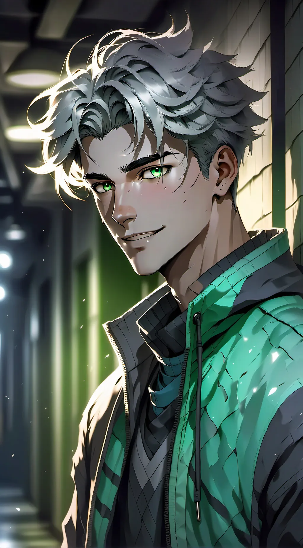 ai character: Markus ^^ background