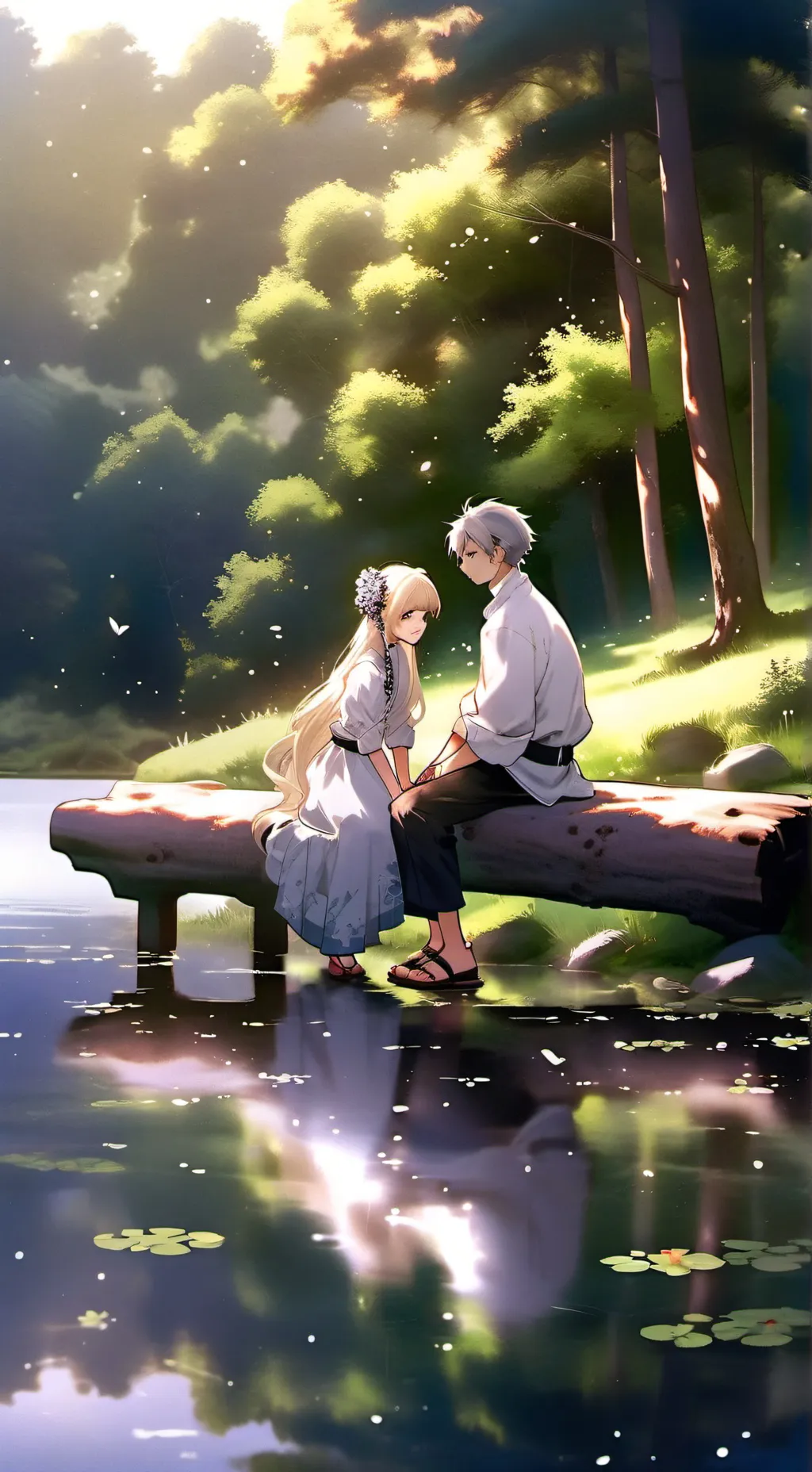 ai character: jjba x hxh x op!  background