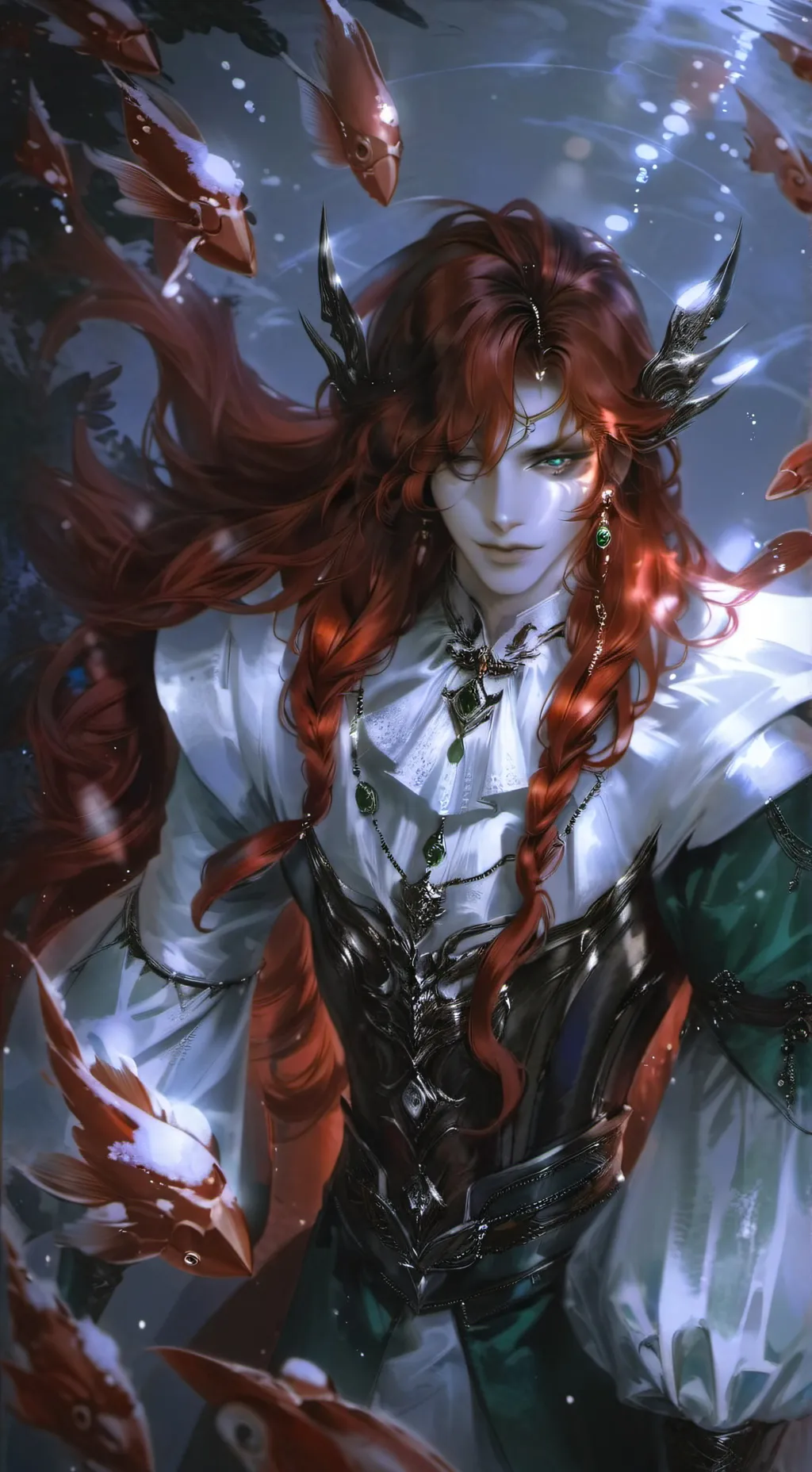 ai character: Арон background