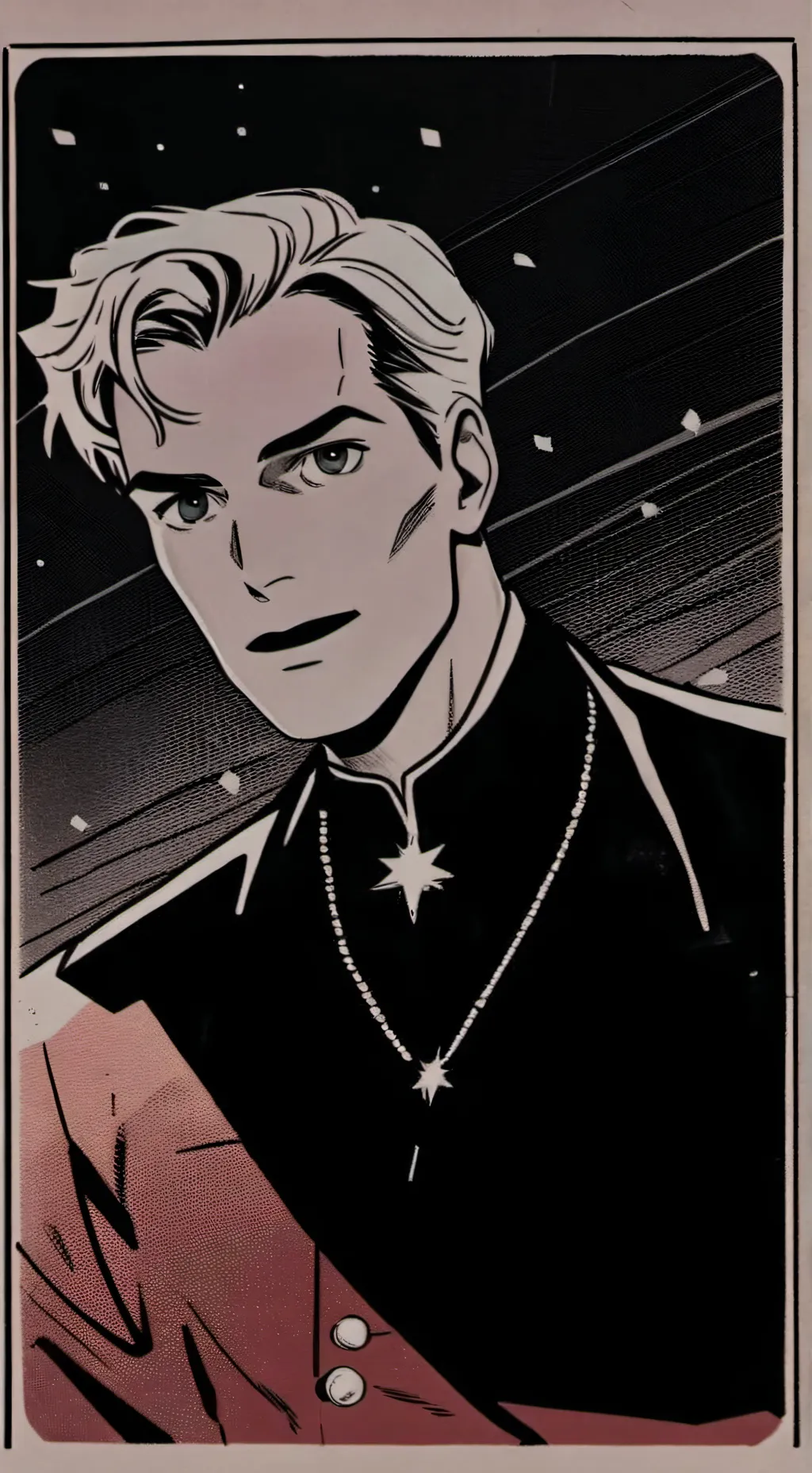 ai character: comic maker background