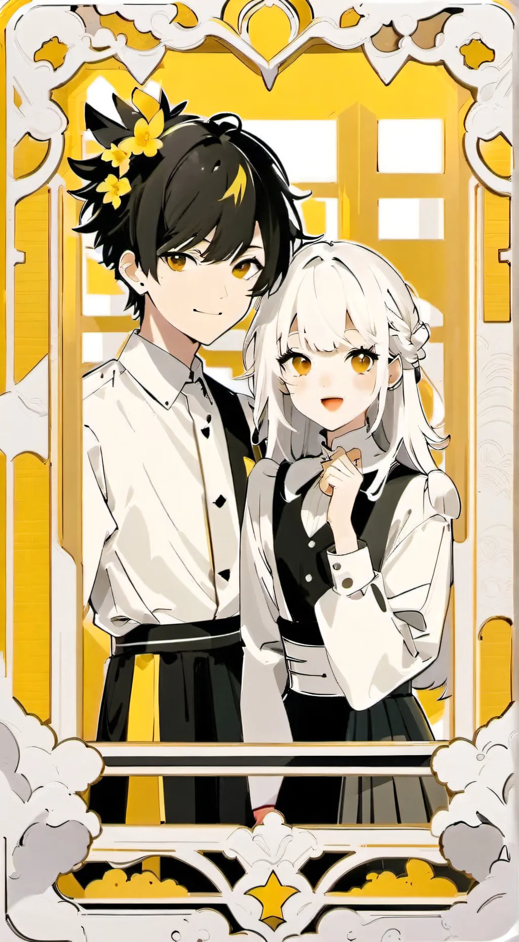 ai character: iris background